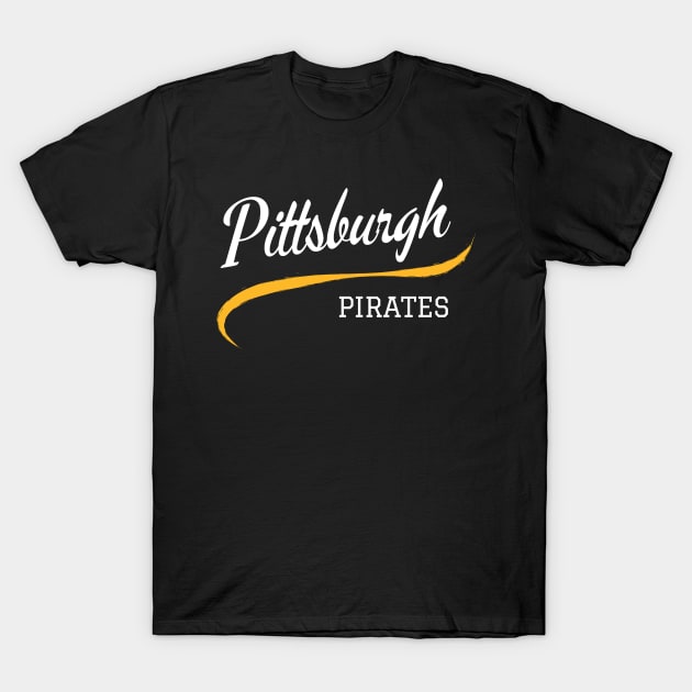 Pirates Retro T-Shirt by CityTeeDesigns